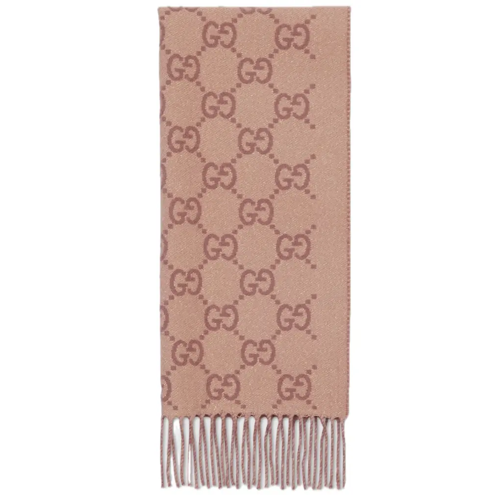 Khăn Gucci GG Cashmere Shawl 'Brown' 816441-3GAMK-2079
