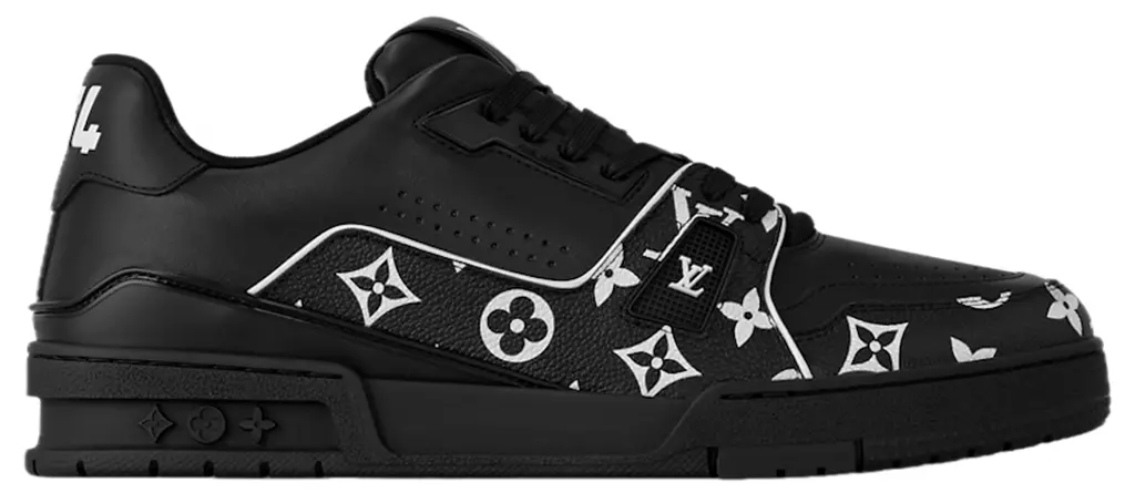 Giày Louis Vuitton LV Trainers 'Black' 1AHTO8