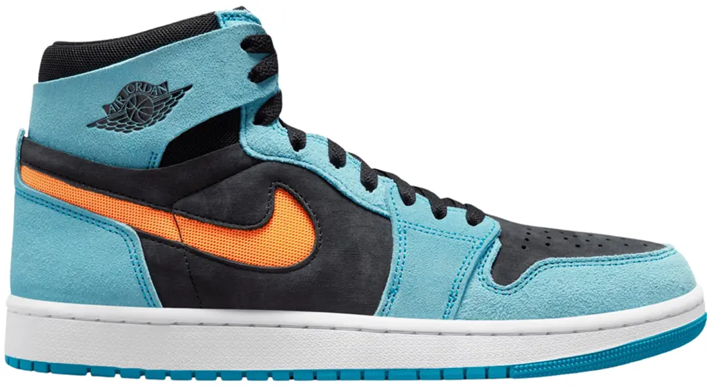 Giày Nike Air Jordan 1 High Zoom Comfort 2 ‘Bleached Aqua Citrus’ DV1307-408