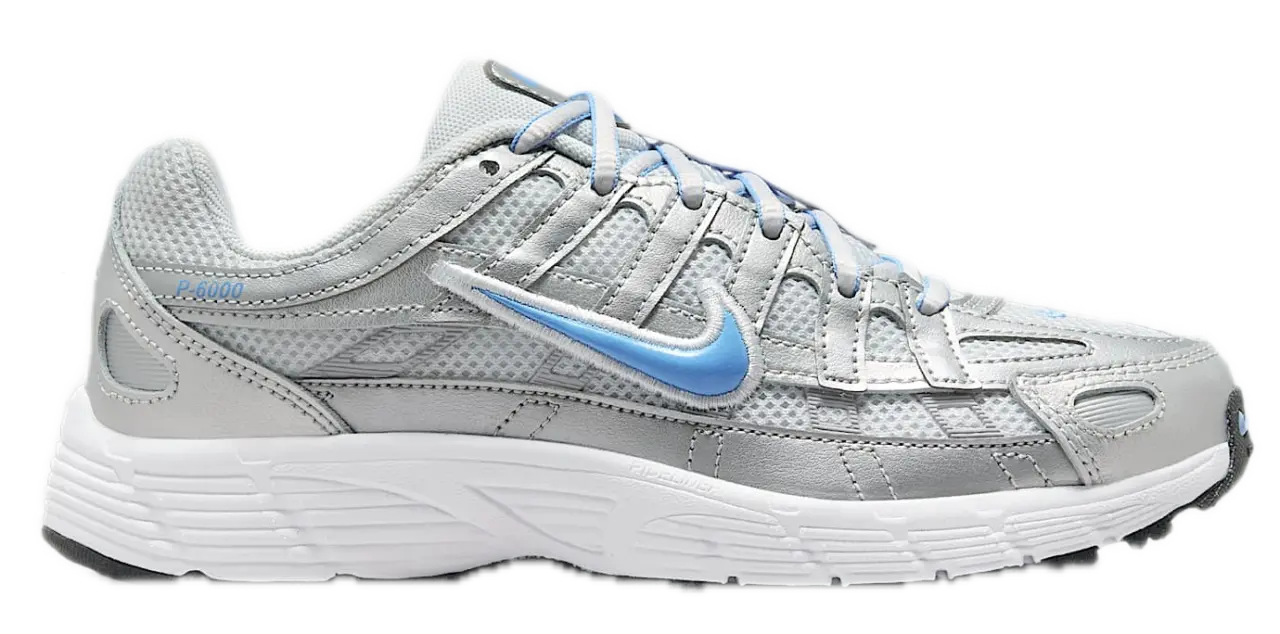 Giày Nike P-6000 GS 'Metallic Silver University Blue' HV5064-007