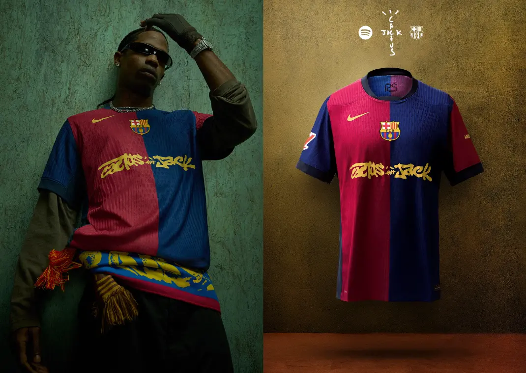 Travis Scott x FC Barcelona: Một sự kết hợp "bùng nổ"