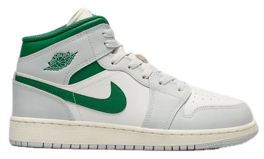 Giày Nike Air Jordan 1 Mid 'White Pure Platinum Green' DQ8423-142