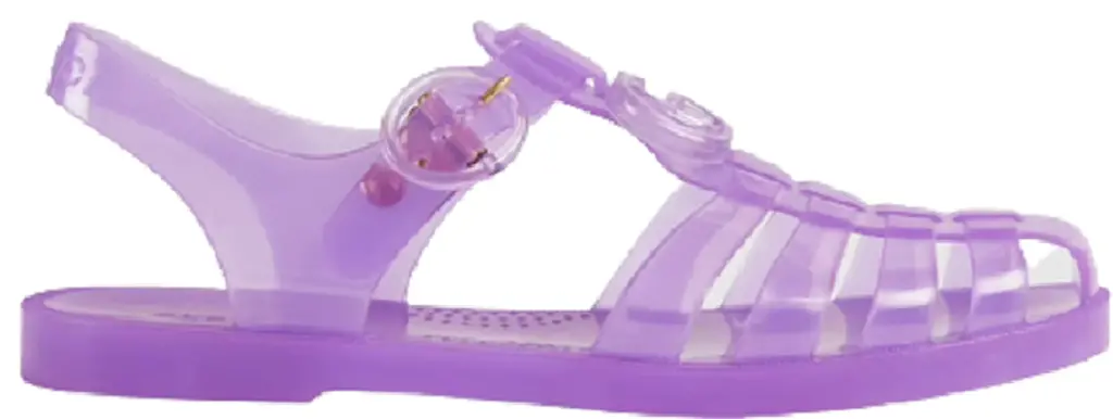 Dép Gucci Sandal With Double G 'Light Purple Rubber' 676970-JFM00-5305