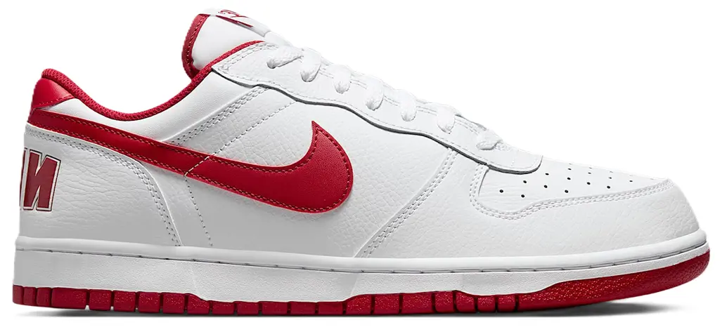 Giày Nike Big Nike Low 'White Gym Red' 355152-150