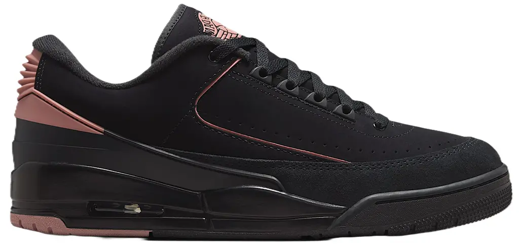 Giày Nike Air Jordan 2/3 'Black Rust Pink' FD0383-003