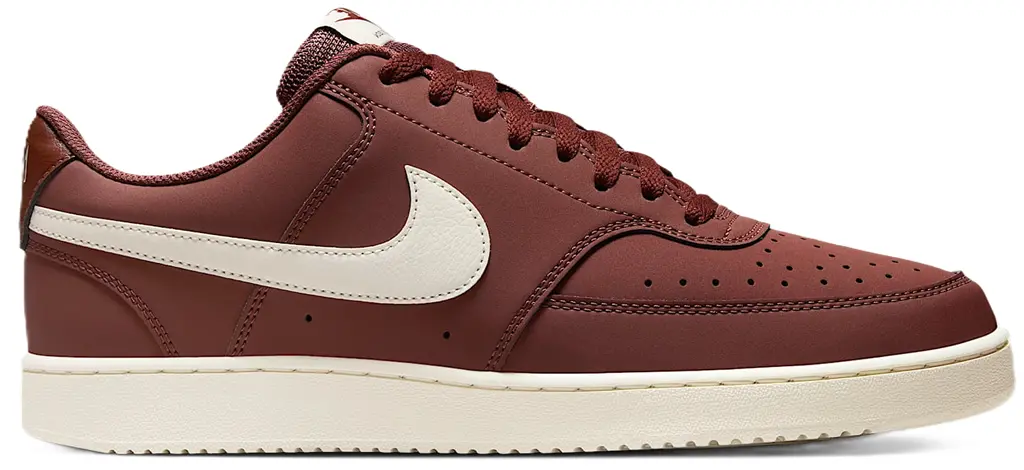 Giày Nike Court Vision Low Premium 'Red Sepia Pale Ivory' HM9429-200