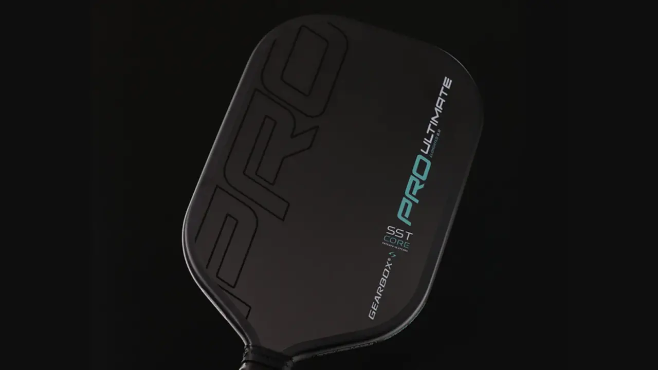 Hinh anh 5: Vot pickleball Gearbox Pro Ultimate Elongated voi thiet ke carbon va cong nghe SSTCore