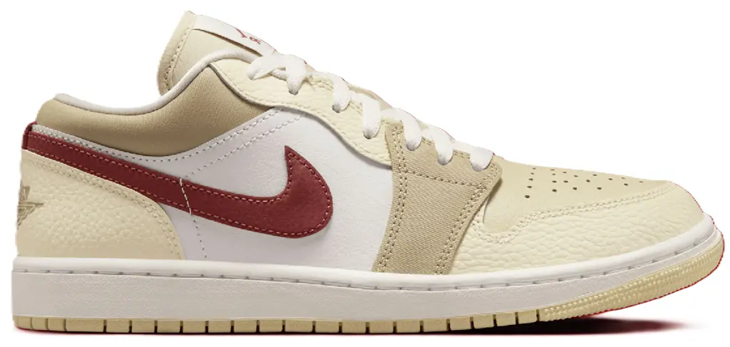 Giày Nike Air Jordan 1 Low SE 'Desert Khaki Red Sepia' HV6530-100