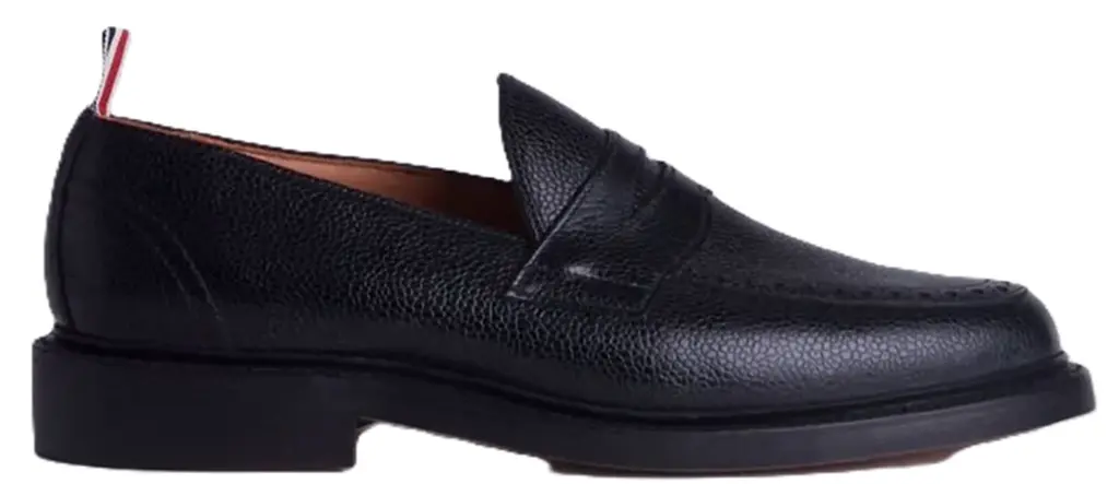 Giày Thom Browne Pebbled Calfskin Hiking Sole 'Black' MFD208A06257001