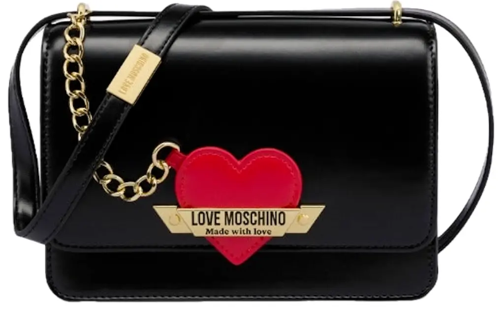 Túi Love Moschino Made With Love Shoulder Bag 'Black' JC4139PP1LLM1000