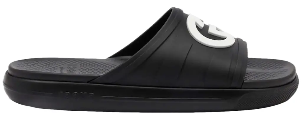 Dép Gucci Interlocking G Slide Sandal 'Black' 780296-J8700-1014