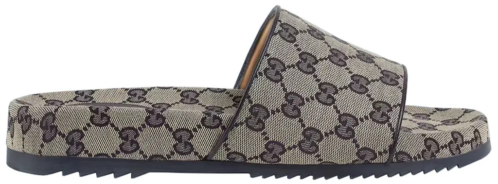 Dép Gucci GG Slide Sandal 'Beige Blue' 692951-2HK60-4061