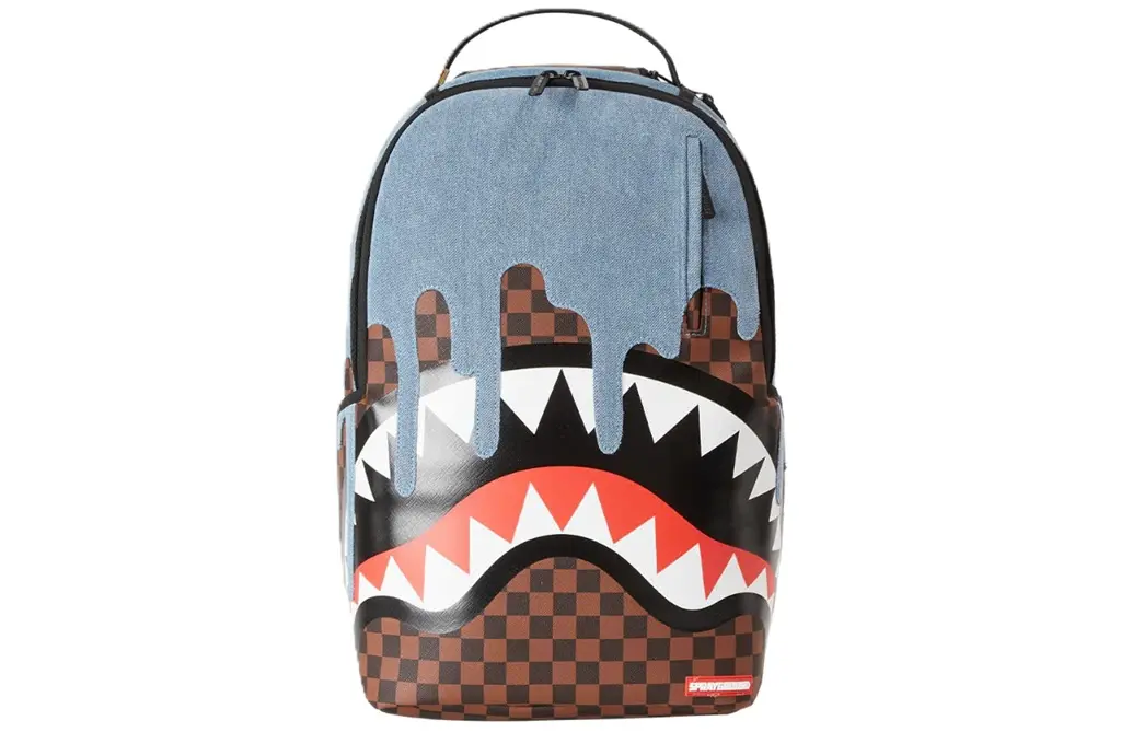 Balo Sprayground Shark Mouth 'Brown Blue' W1045724