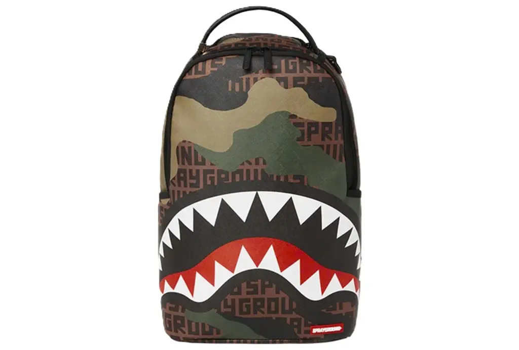 Balo Sprayground Shark Retro Camouflage 'Camo' W0835703