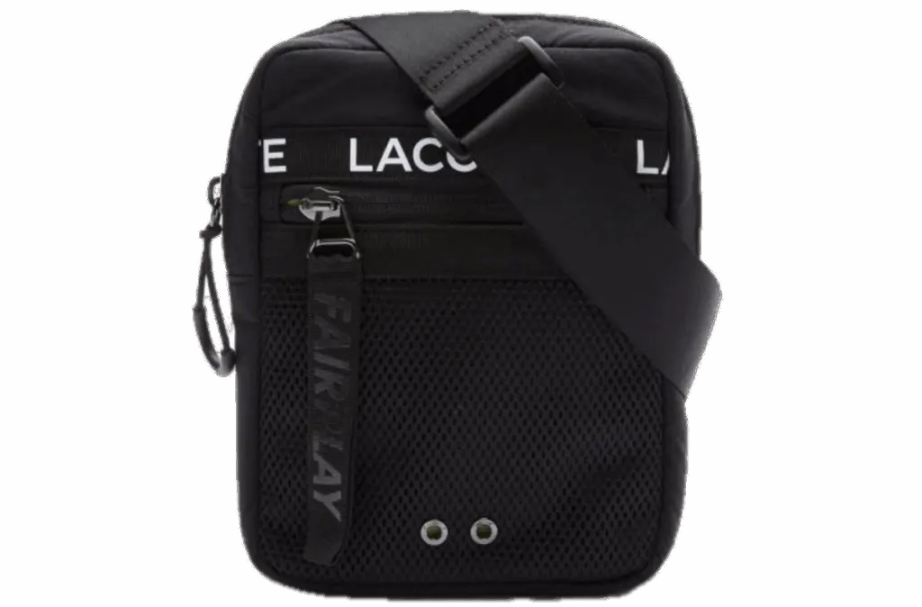 Túi Lacoste Unisex Branded 'Black' NU3797UH-000