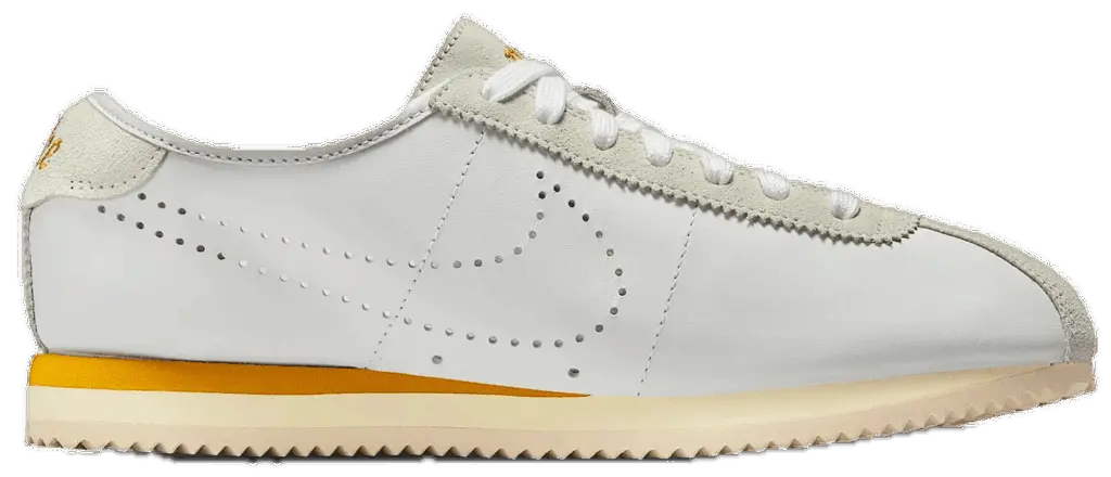 Giày Nike Cortez 'White Bronze Perforated Swoosh' HQ1841-100
