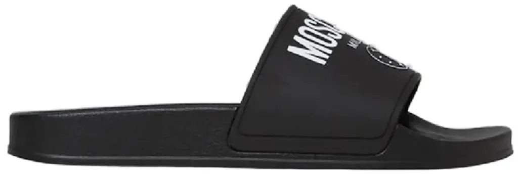 Dép Moschino Milano Slides 'Black' MB28512G1FG12