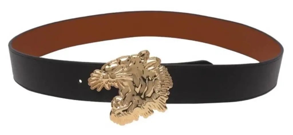 Thắt Lưng Kenzo Tiger Plague Reversible Leather 'Black' FC65CE002L2599A