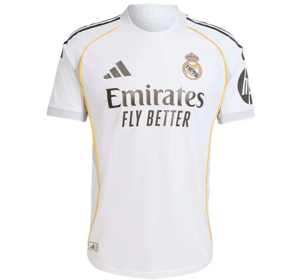 Áo Adidas Real Madrid 25/26 Home Authentic Jersey 'White' JV5918