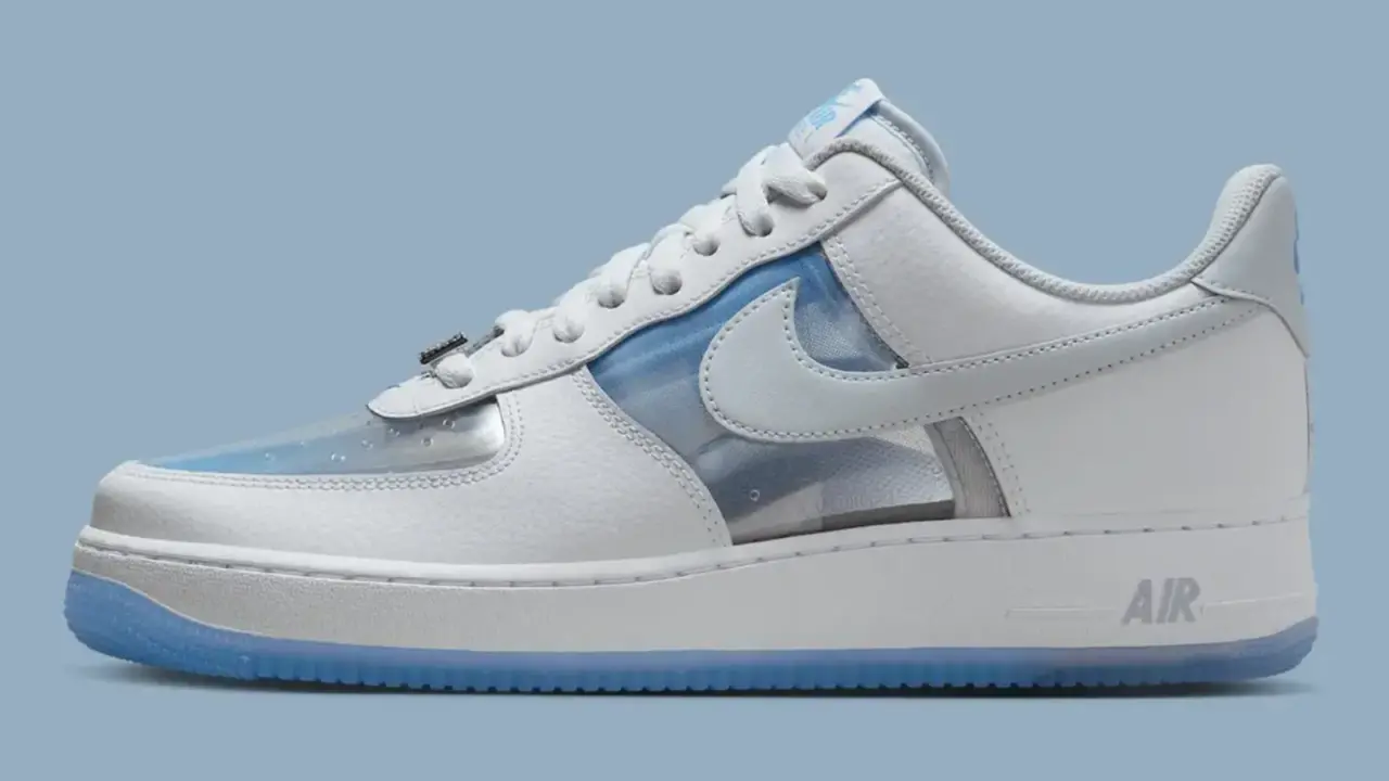 Hinh anh 4: Nike Air Force 1 Low Invisible Woman 2.0 voi thiet ke trong suot va phoi mau tinh te