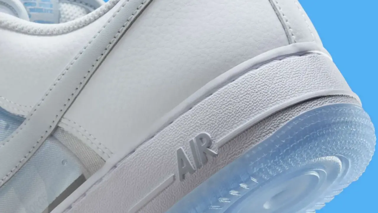 Hinh anh 6: Nike Air Force 1 Low Invisible Woman 2.0 voi thiet ke trong suot va phoi mau tinh te