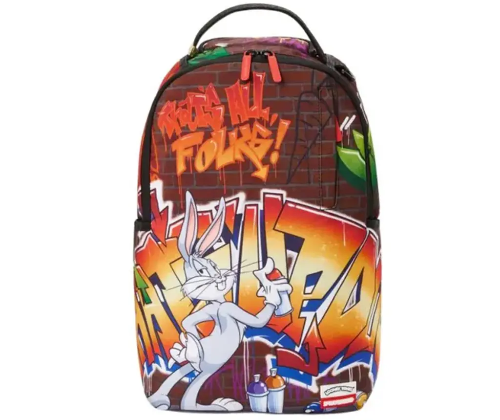 Balo Sprayground x Looney Tunes Graff 'Orange' 910B4383NSZ