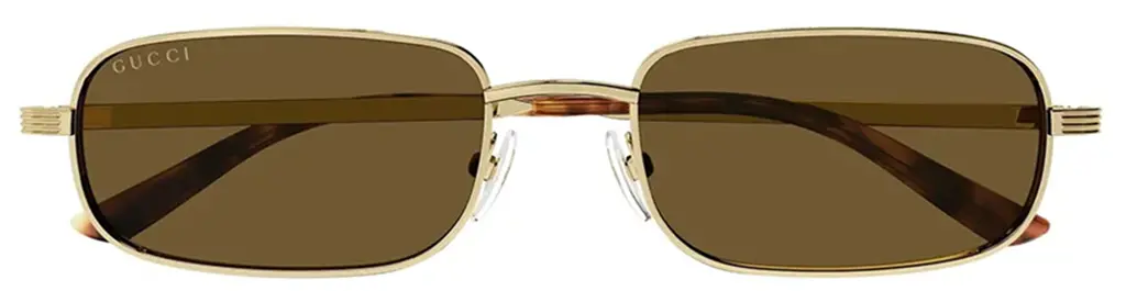Kính Gucci Sunglasses 'Gold Brown' GG1457S-002