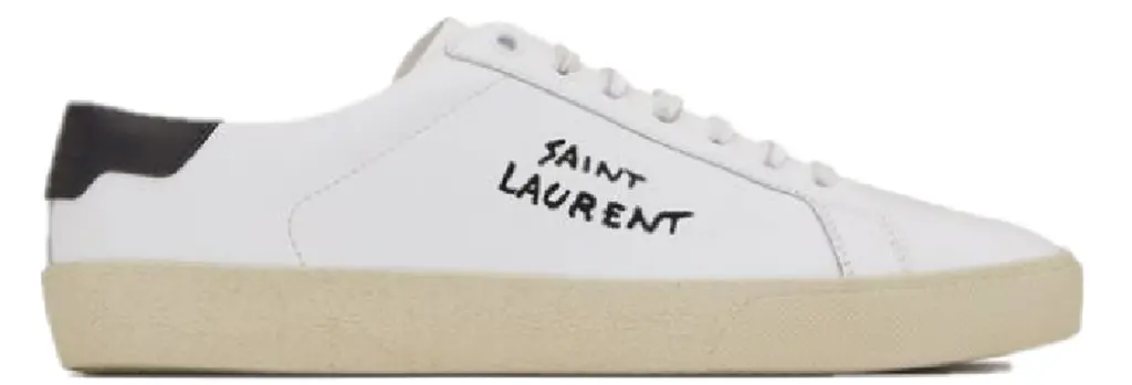 Giày Saint Laurent Court Classic SL06 'White' 610685AABEE9061