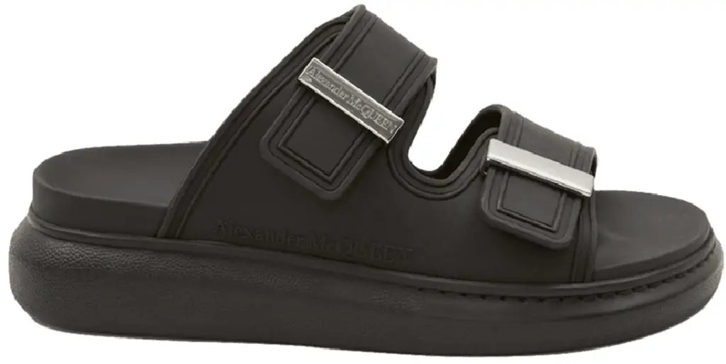 Dép Alexander McQueen Hybrid Slide 'Black' 663563W4Q511081