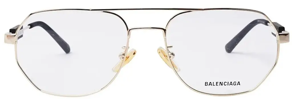 Kính Balenciaga Eyeglasses 'Gold' BB0117O-003