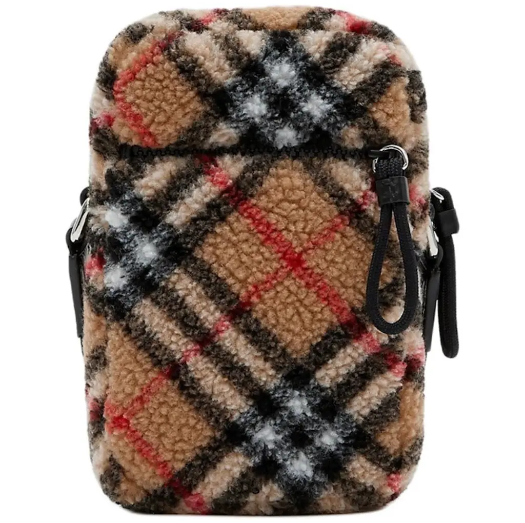 Túi Burberry Shoulder Strap Zipper Bag 'Beige' 80782991