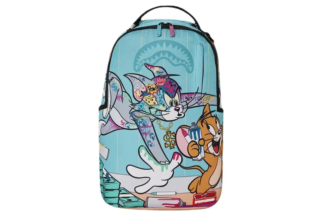 Balo Sprayground x Tom & Jerry Cartoon 'Sky Blue' SD-B6411
