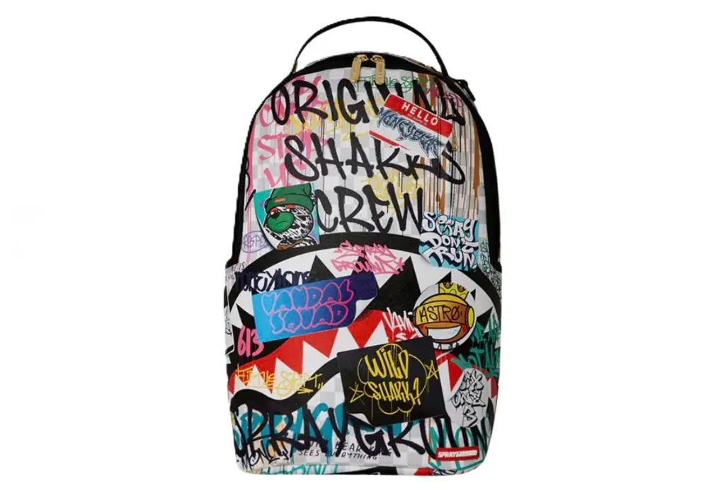 Balo Sprayground Shark Mouth Graffiti 'Multicolor' W1035709