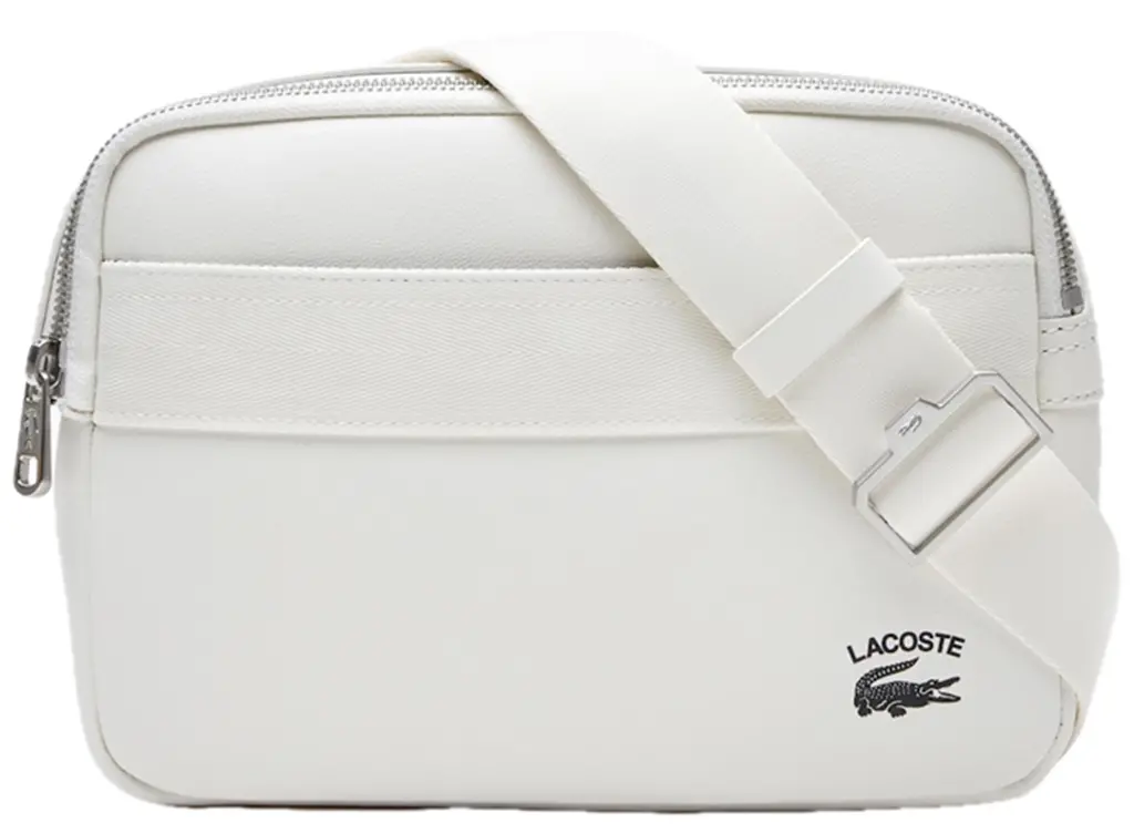 Túi Lacoste Contrast Edge Reporter Bag 'White' NH4018PN-A56