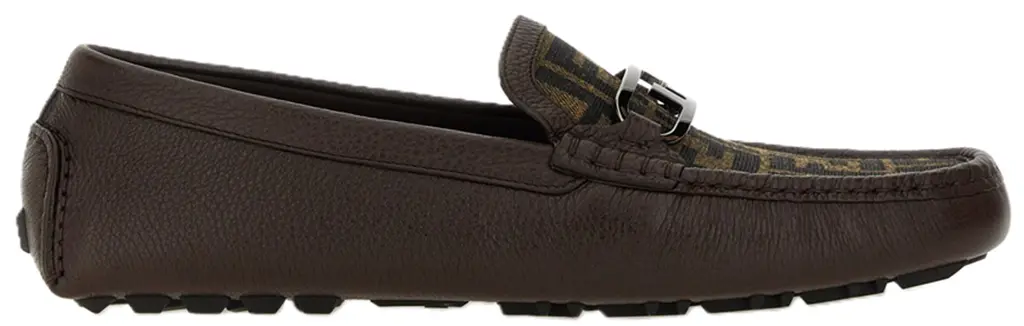 Giày Fendi Olock Driver 'Brown' 7D15610-AQZBF0JX4