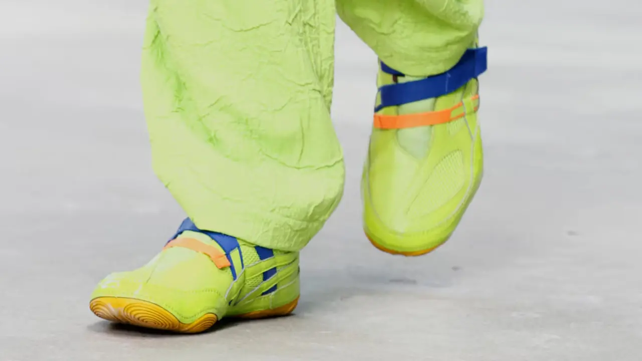Hinh anh 9: Hinh anh show dien Paris Fashion Week Men SS26 voi bo suu tap sneaker noi bat Hinh anh 9: Hinh anh show dien Paris Fashion Week Men SS26 voi bo suu tap sneaker noi bat
