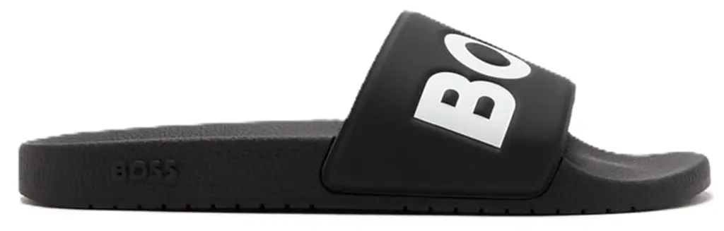 Dép Hugo Boss Sean Slid 'Black'