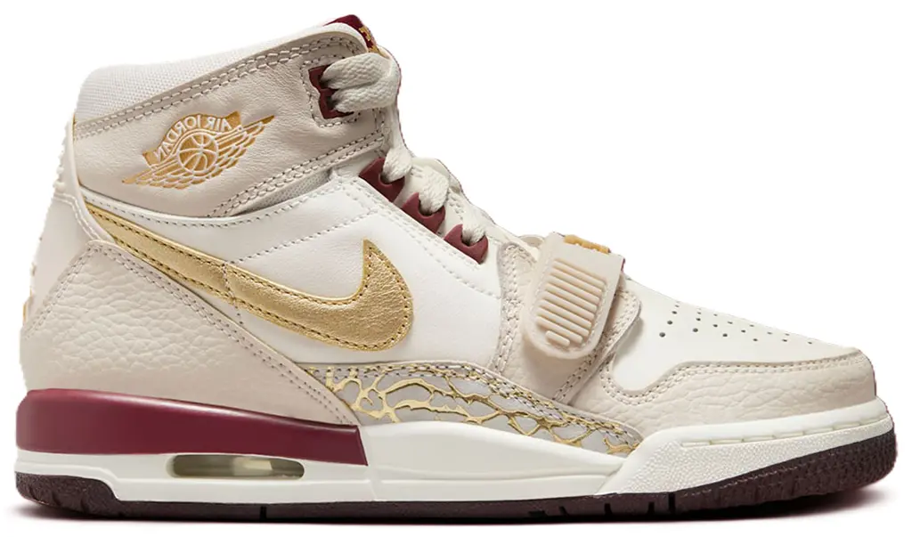 Giày Nike Air Jordan Legacy 312 GS Year Of The Snake 'Burgundy Tint' IB4914-161