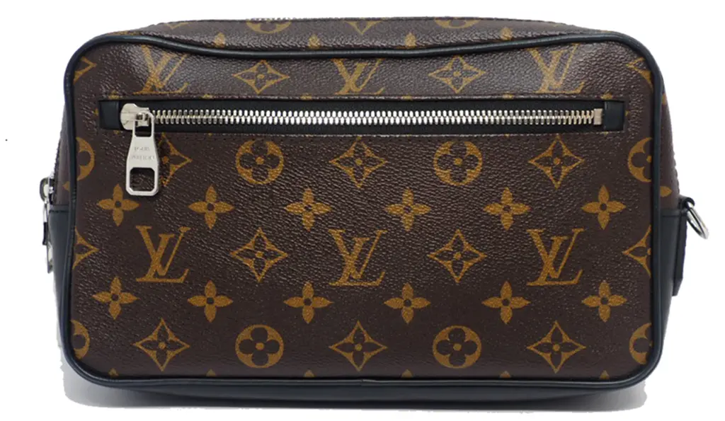 Túi Louis Vuitton Monogram Macassar Pochette Kasai 'Brown' M42838