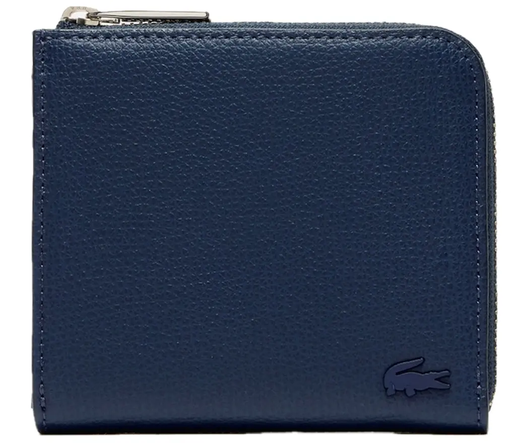 Ví Lacoste Daily Crocodile L Zipper Coin Case 'Navy' NH1330KP-021