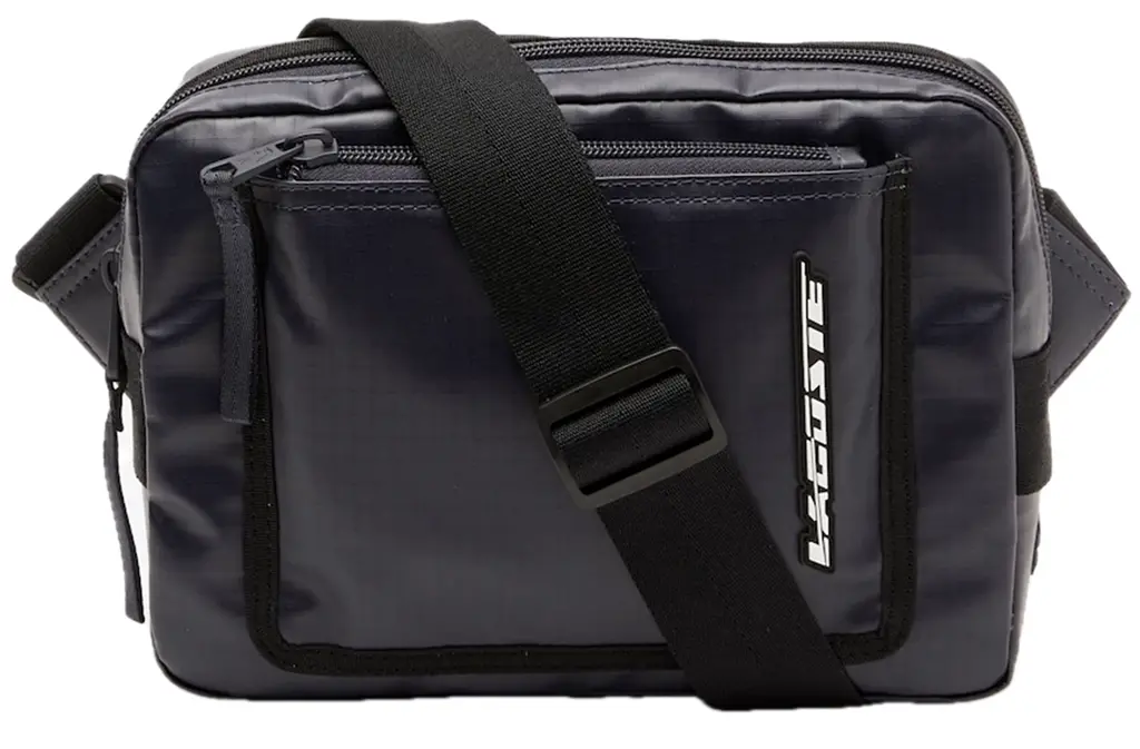 Túi Lacoste Zipped Contrast Detail Satchel 'Black' NH4266SB-M20