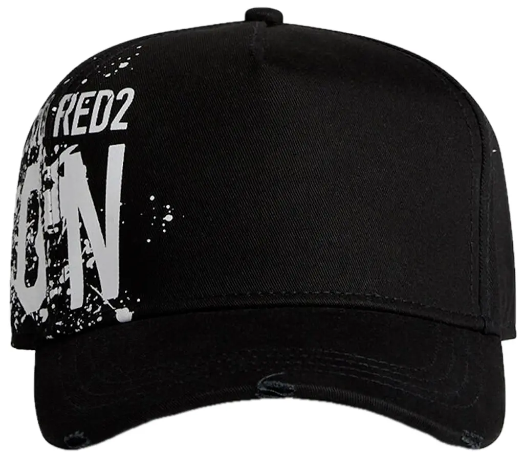 Mũ Dsquared2 Icon Splash Baseball Cap 'Black' BCM079005C00001M063