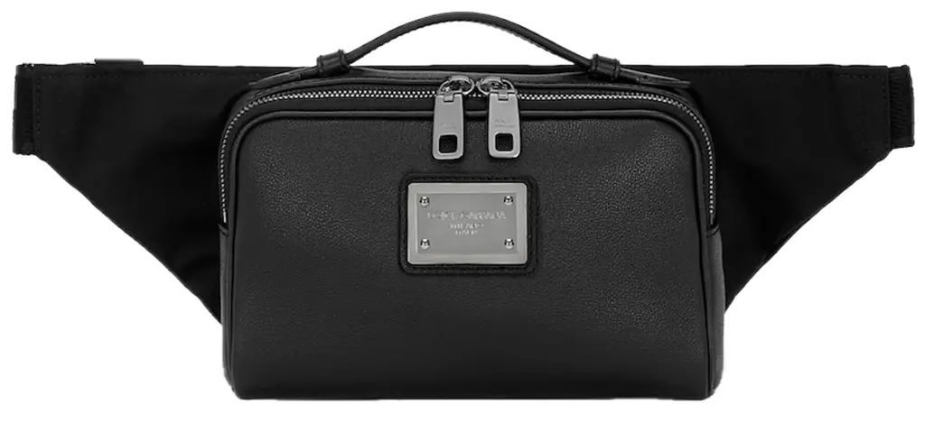 Túi Dolce & Gabbana Grainy Belt Bag 'Black' BM2245AD4478B956