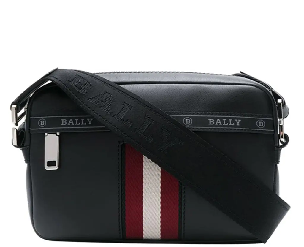 Túi Bally Hal Leather Crossbody 'Black' 6235428