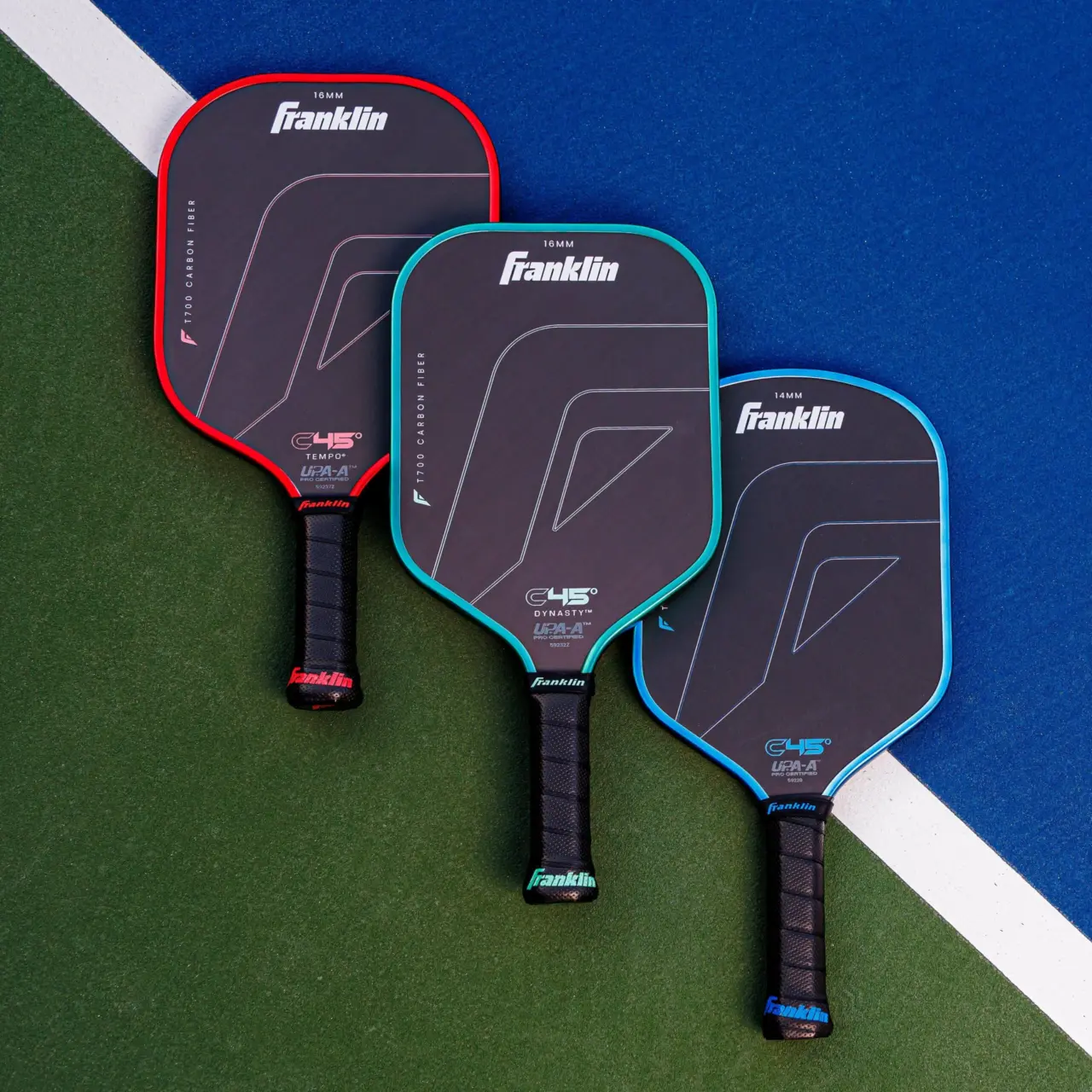 Vợt pickleball Franklin C45 Dynasty : Ngoại hình cuốn hút, hiệu năng vượt mong đợi