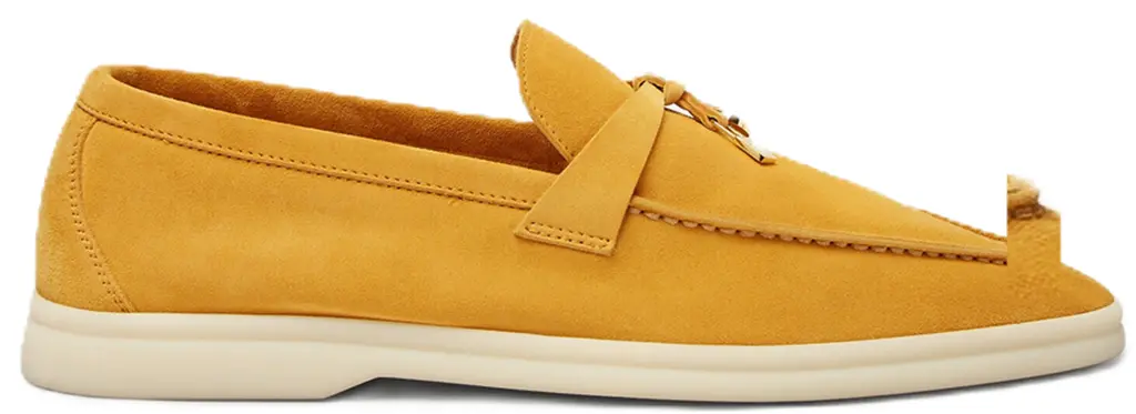 Giày Loro Piana Summer Charms Walk Loafer 'Yellow' FAE5444-20F7