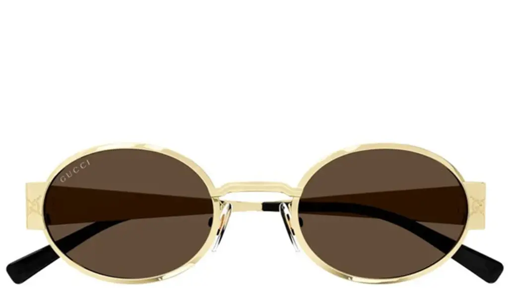 Kính Gucci Oval Sunglasses 'Gold' GG1854S-005