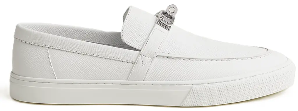 Giày Hermes Game Slip-on Sneaker 'White' H242854ZH90420