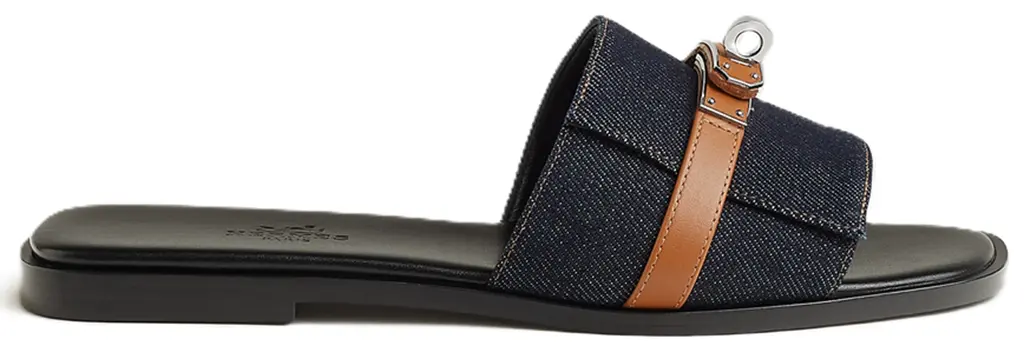 Dép Hermes Giulia Sandal 'Bleu Brut' H251030Z-48370