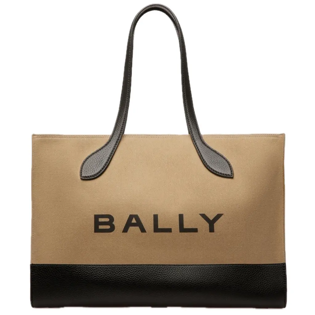 Túi Bally Bar Tote Bag 'Sand' 6304518
